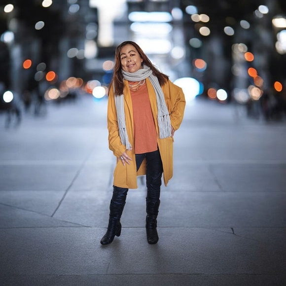 BigStup Womens Chic Cream Scarf - Picture 10 of 10